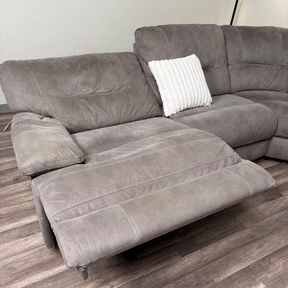 Macys Modular Sectional Couch with Recliners