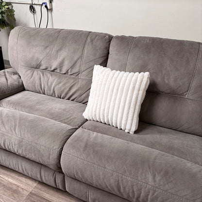 Macys Modular Sectional Couch with Recliners