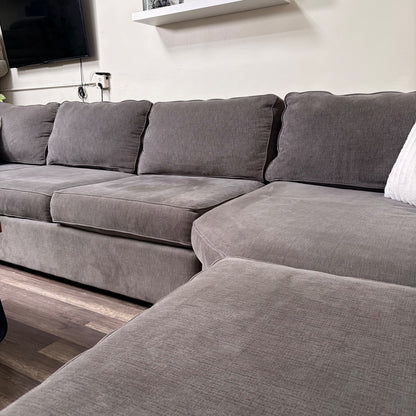 Macys Gray Modular Sectional