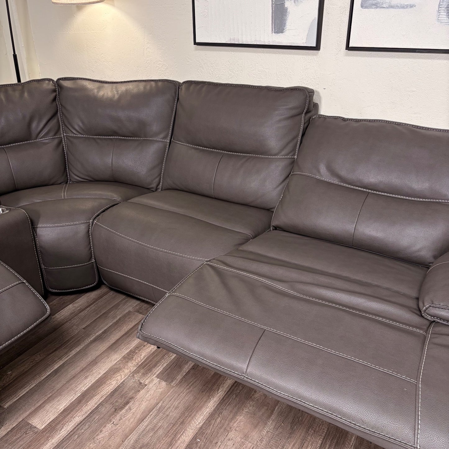 Modular Sectional with Electric Recliners