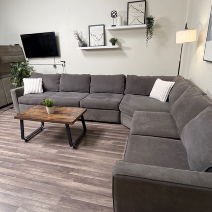 Macys Gray Modular Sectional