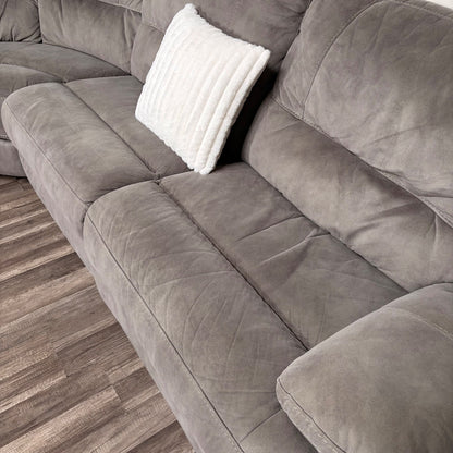 Macys Modular Sectional Couch with Recliners