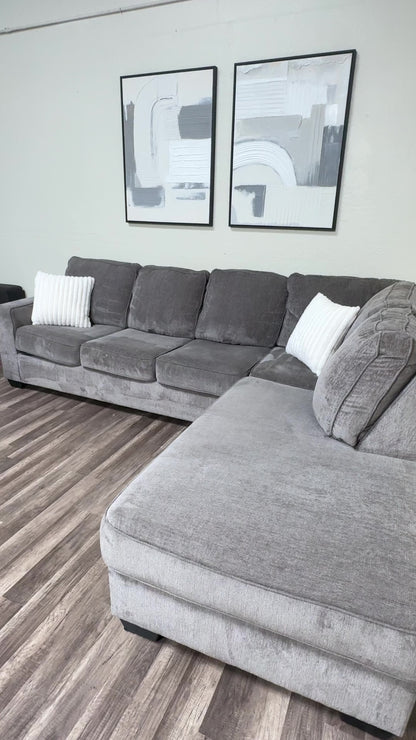 Gray Ashley Homestores L Sectional
