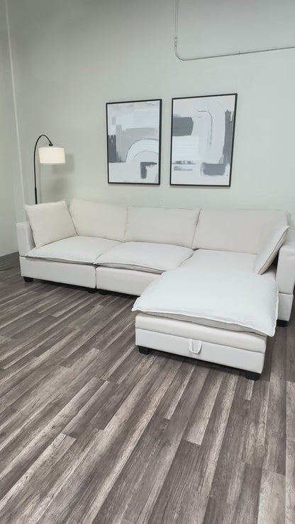 New In Box Cloud Modular Sectional - 4 Piece
