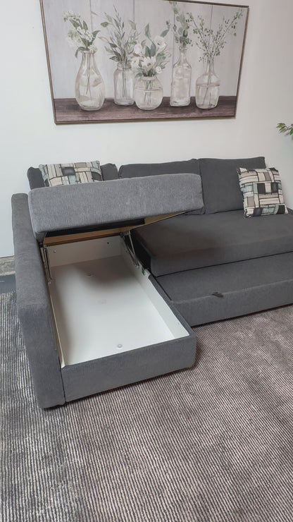 Ikea Friheten Sleeper Sectional with Storage and Pullout Bed