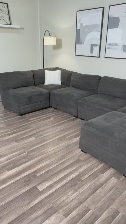 Thomasville Gray Modular Sectional